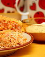 Морковная запеканка с творогом