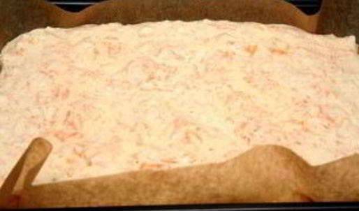 морковная запеканка с творогом