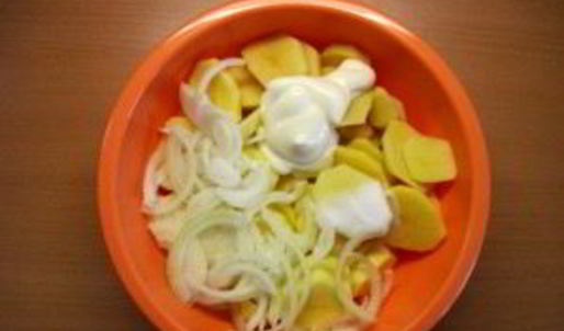 мясная запеканка с картофелем