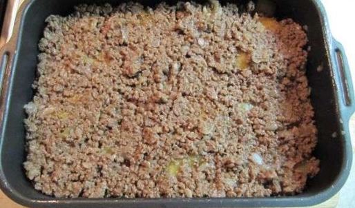 мясо-картофельная запеканка