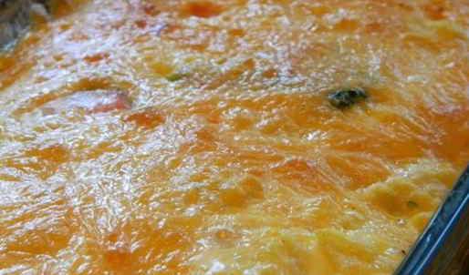 овощная запеканка с семгой