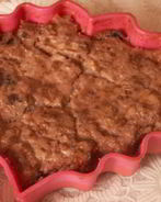 Овсяные мини-запеканки с орехами и изюмом