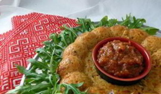 рисовая запеканка летний цветок