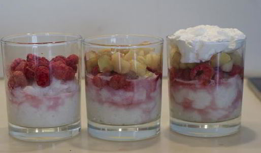 рисовая запеканка с ревенем