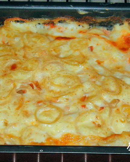 Рецепт рыбной запеканки с картофелем