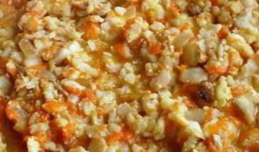 рыбная запеканка с рисом