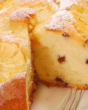 Творожная запеканка с ананасами