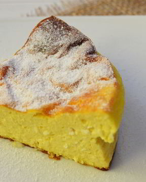 Творожная запеканка с кокосовой стружкой