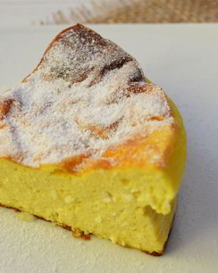 Творожная запеканка с кокосовой стружкой