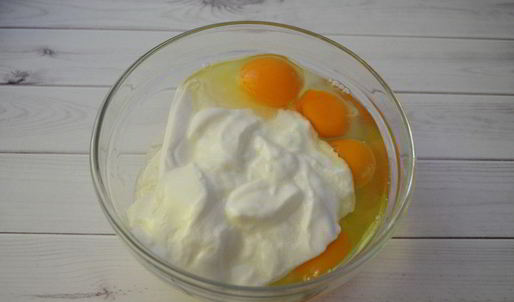 творожная запеканка с кокосовой стружкой