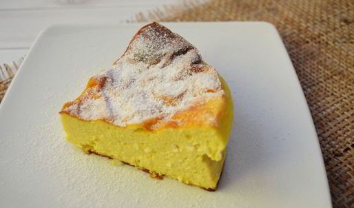 творожная запеканка с кокосовой стружкой