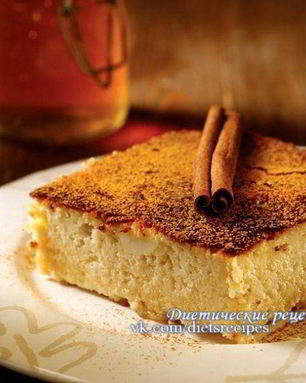 Творожная запеканка с корицей