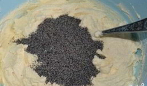 творожная запеканка с маком и яблоками