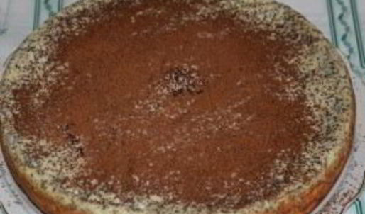 творожная запеканка с маком и яблоками