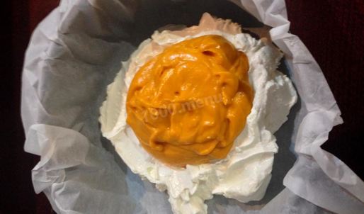 творожная запеканка с замороженными ягодами и тыквой