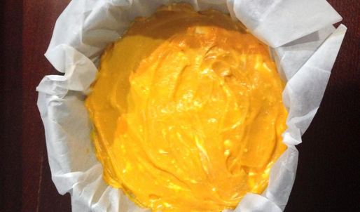 творожная запеканка с замороженными ягодами и тыквой