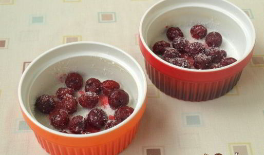 творожно-овсяная запеканка с вишней