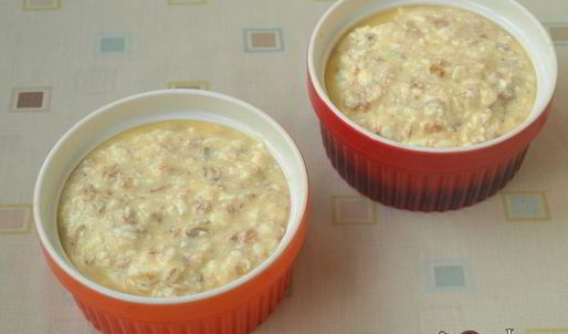 творожно-овсяная запеканка с вишней