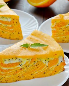 Творожно-тыквенная запеканка