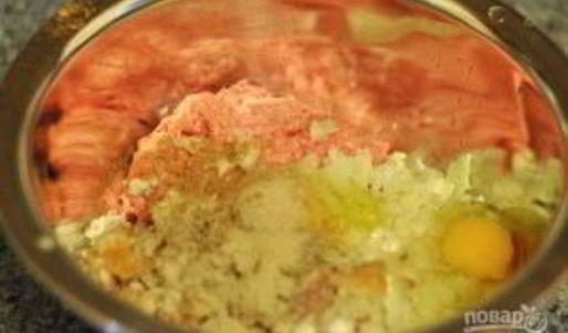 запеканка из фарша с капустой