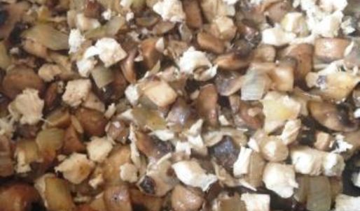 запеканка из гречки с грибами и курицей
