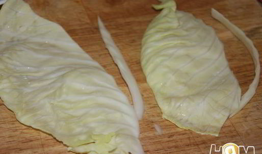 запеканка из капусты, фарша и соуса бешамель