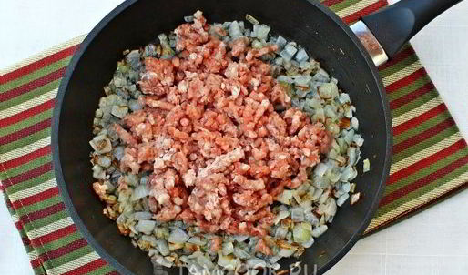 запеканка из картофельного пюре с фаршем