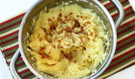 запеканка из картофельного пюре с фаршем