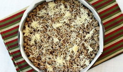 запеканка из картофельного пюре с фаршем