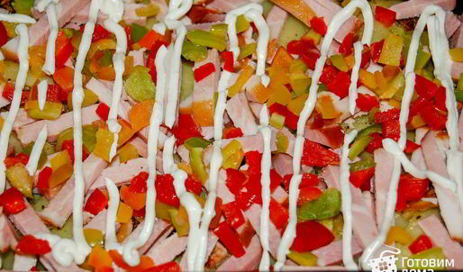 запеканка из картофеля с копченым окороком