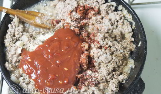 запеканка из макарон с фаршем