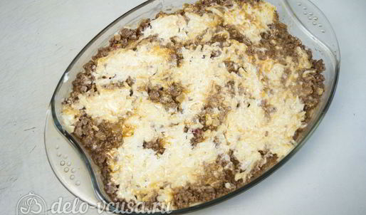 запеканка из макарон с фаршем