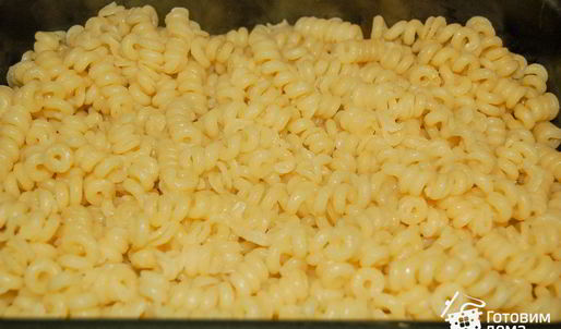 запеканка из макарон с курицей