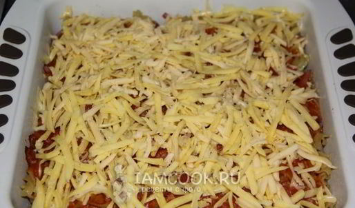 запеканка из макарон с ветчиной и сыром