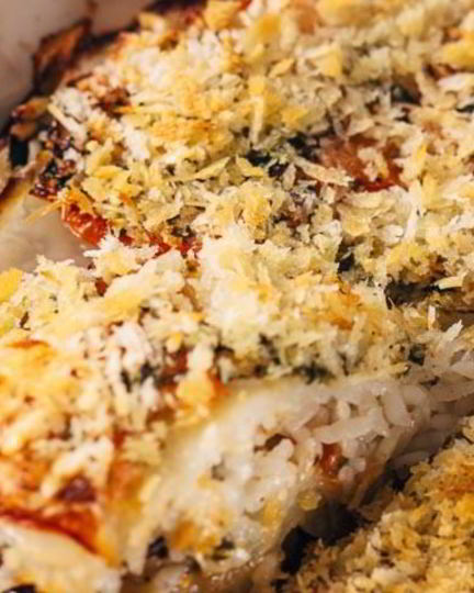 Рецепт запеканки из мидий с овощами