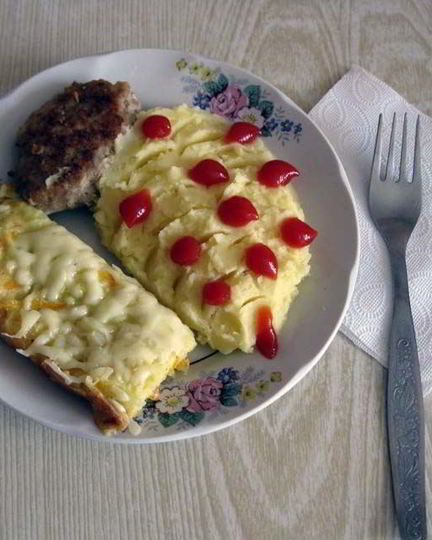 Рецепт запеканки из патиссонов