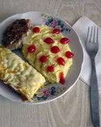 Запеканка из патиссонов