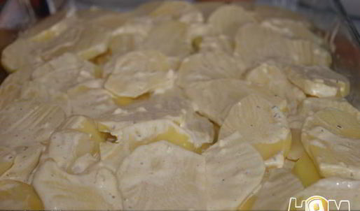 запеканка овощная с чесночком и сметаной