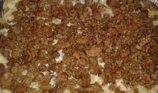 запеканка с молочным соусом