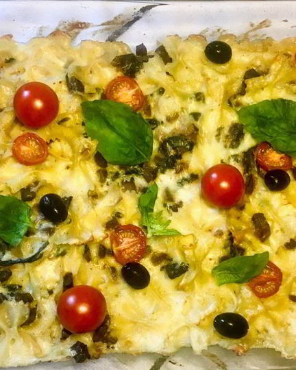 Рецепт запеканки с мясом и шпинатом