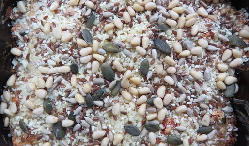 запеканка с тунцом, сыром и каперсами