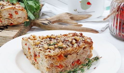 запеканка с тунцом, сыром и каперсами