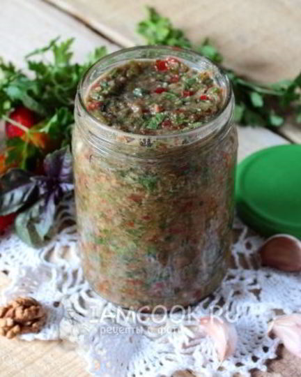 Рецепт аджики абхазской