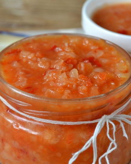 Рецепт аджики из перца на зиму