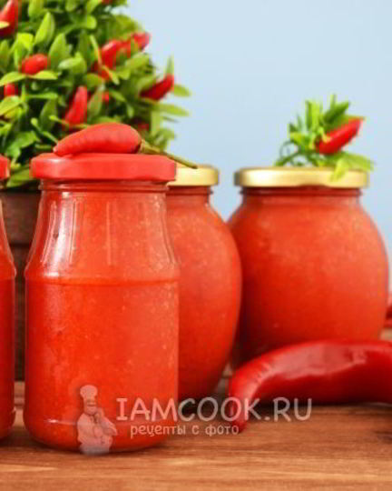 Рецепт аджики из перца
