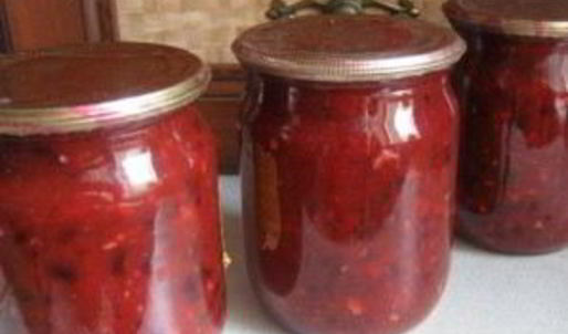 аджика из слив на зиму