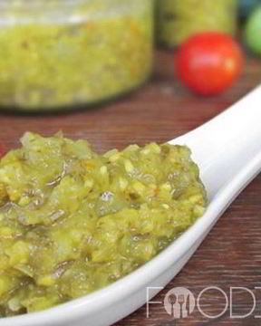 Аджика из зеленых помидоров