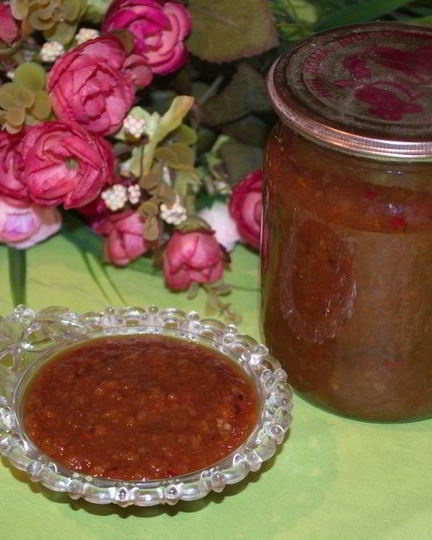 Рецепт аджики на закатку