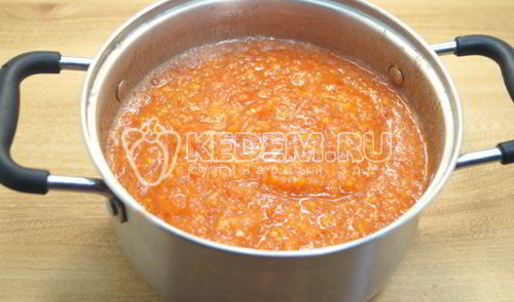 аджика на зиму с яблоками