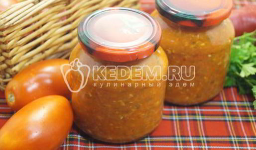 аджика на зиму с яблоками